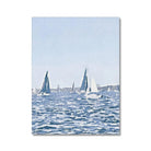 Prodigi Canvas 24"x32" / White Wrap Sailing Boat Ocean Blue Canvas