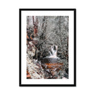 Adam Davies Framed 12"x16" (30.48x40.64cm) / Black Frame Tasmania Cradle Mountain Tranquility Framed Print