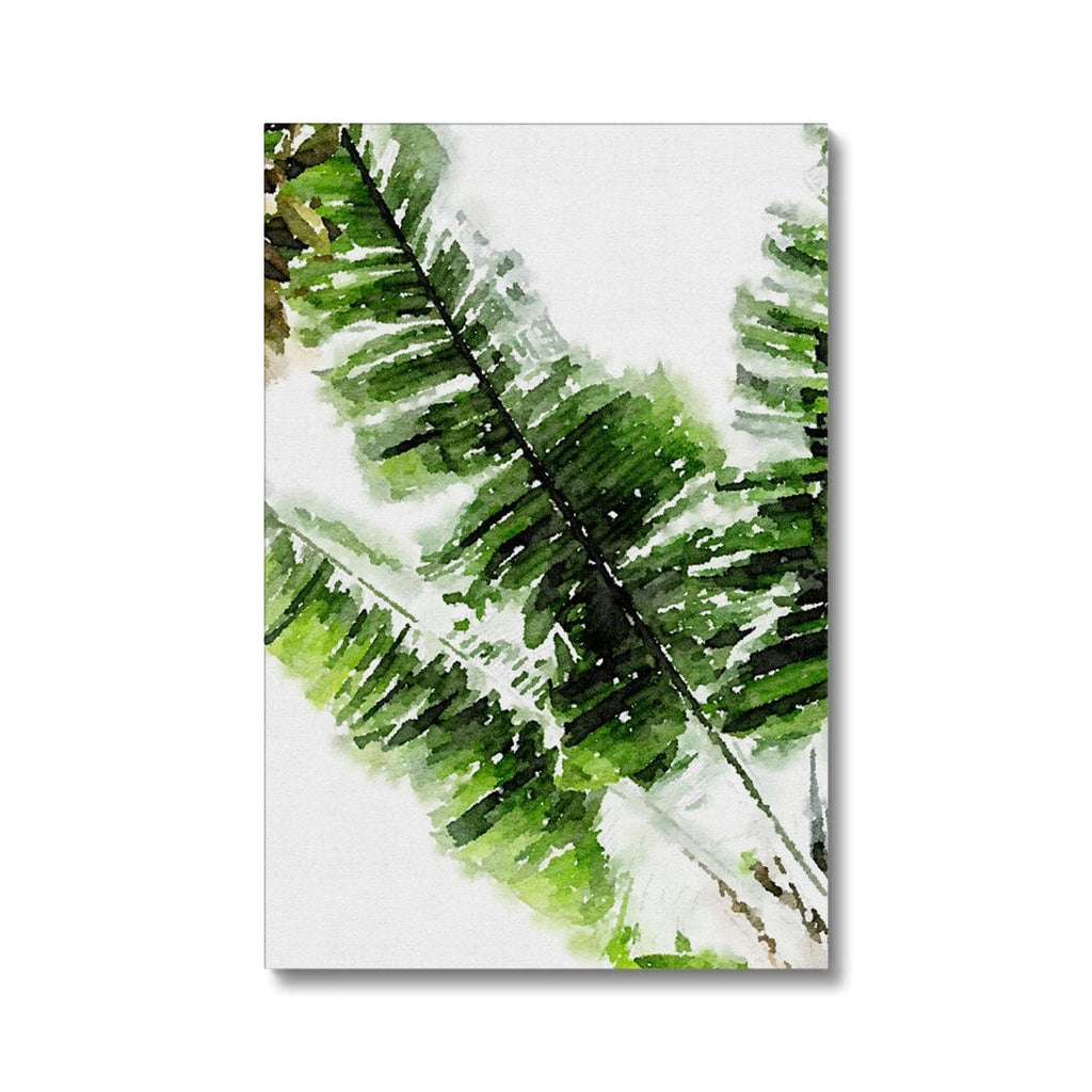 SeekandRamble Canvas Watercolour Fan Palm Eco Canvas
