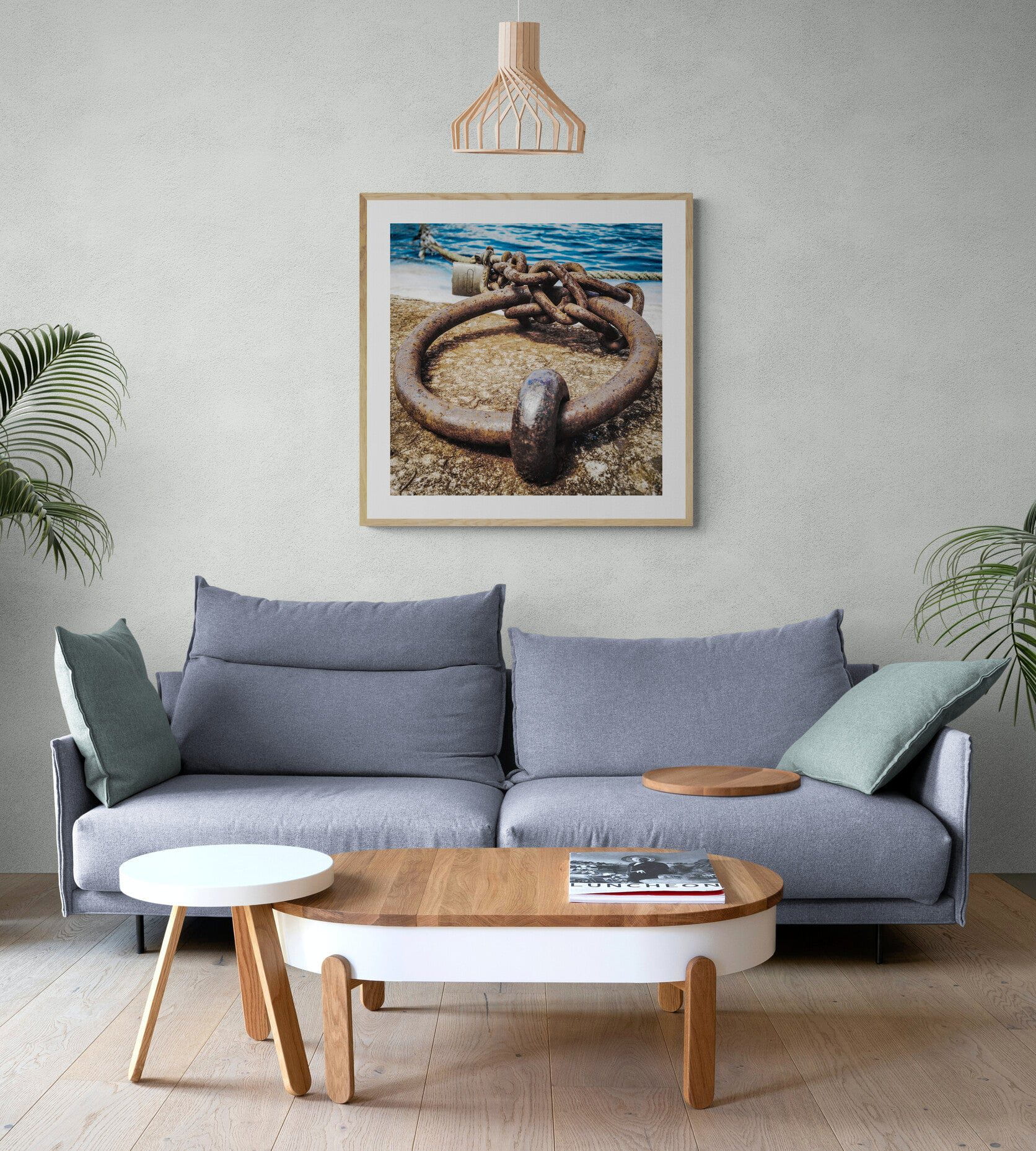 Seek & Ramble Framed Wharf Docking Ring Framed & Mounted Print